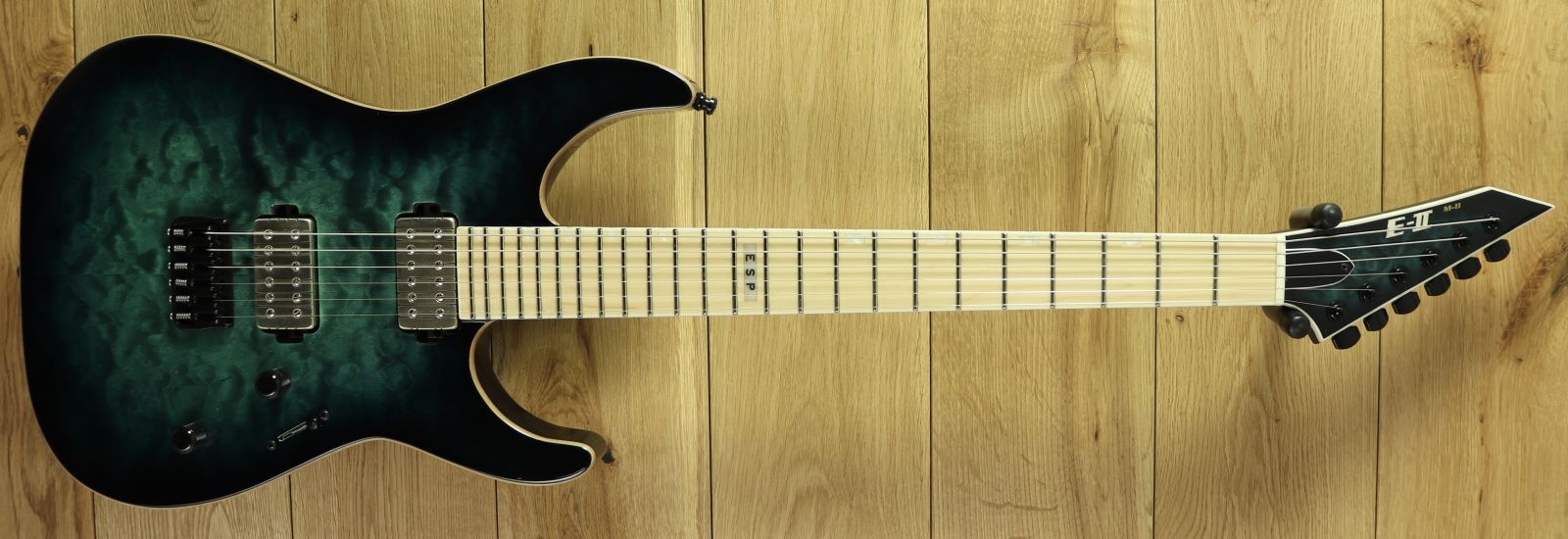 Esp Eii Mii Nt Hipshot Black Turquoise Burst Coda Music Esp Eii Mii Nt Hipshot Black Turquoise Burst Coda Music