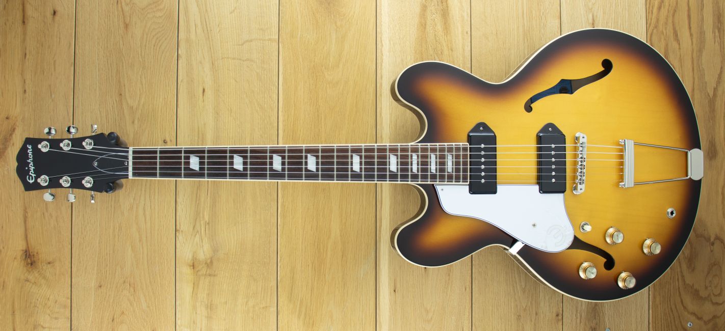 Epiphone Casino USA Collection Vintage Sunburst Left Handed 221930273 Coda Music
