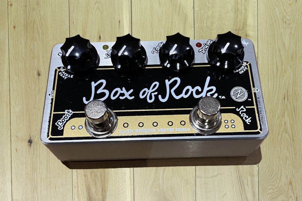ZVex Vexter Box Of Rock 送料無用 Z-VEX Box Rock of レコーディング/PA機器
