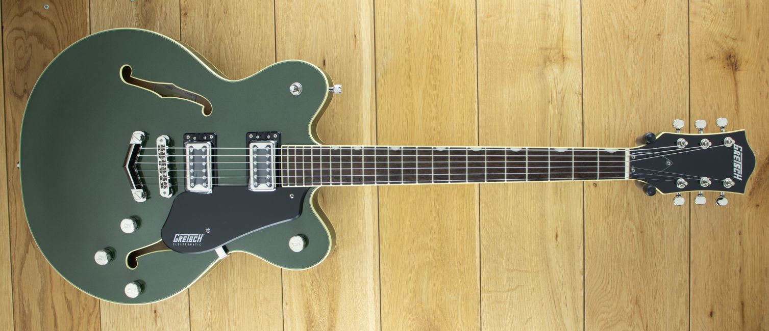 Gretsch G5622 Electromatic Centre Block Double Cut Olive Metallic CYGC23120603 Coda Music