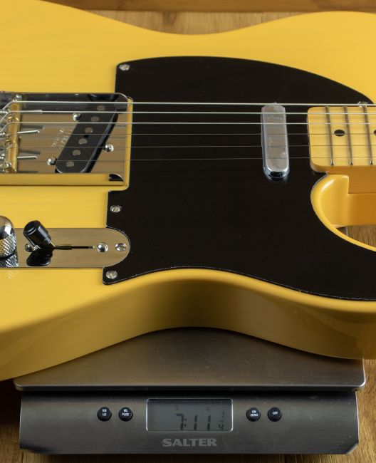 美品【Fender】Telecaster Nocasterレフティー アメリカ製 Fender Custom Shop / 1952 Telecaster Time Capsule Faded