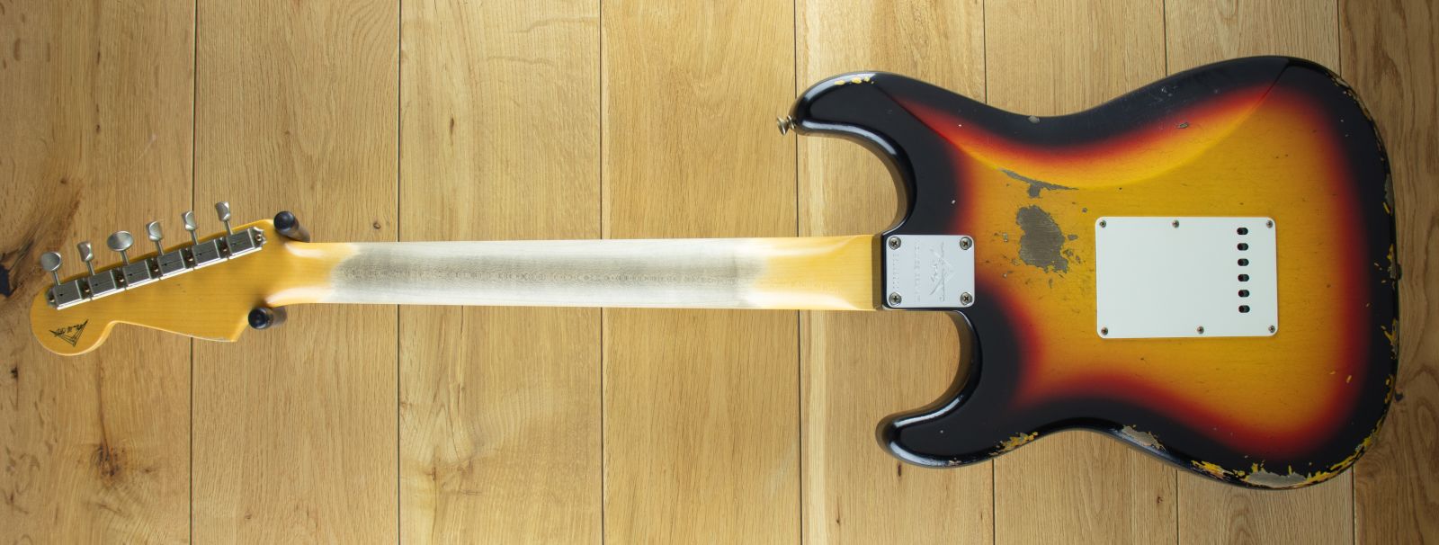 ★Custom HardRelic Sunburst Stratocaster★ Fender Custom Shop Limited-edition '56 Hardtail Stratocaster