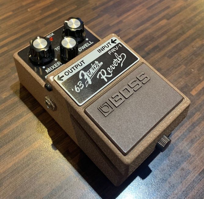 Boss FRV1 63 Spring Reverb Pedal Secondhand Coda Music