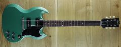 Gibson Custom M2M 63 SG Special Reissue Lightning Bar Inverness Green VOS 002873