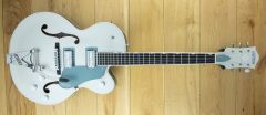 Gretsch G6118T-140 LTD 140th Double Platinum Anniversary Two-Tone Pure Platinum/Stone Platinum JT22114028