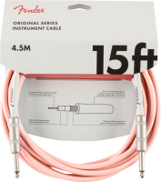 Fender Original Series 15ft Cable Shell Pink