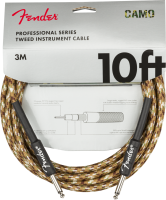 Fender Professional Cable 10ft 3m Desert Camo