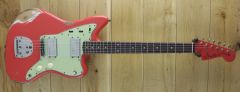 Fender Custom Shop Dealer Select CuNiFe Wide Range Jazzmaster Heavy Relic, Fiesta Red R122579