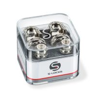 Schaller Guitar And Bass Strap Locks Nickel 