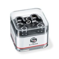 Schaller Guitar And Bass Strap Locks Black