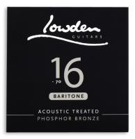 Lowden Acoustic Treated Phosphor Bronze Strings ~ 16-70 Baritone