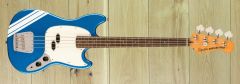 Squier FSR Classic Vibe '60s Competition Mustang Bass,  Lake Placid Blue with Olympic White Stripes 