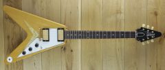 Gibson Custom 1958 Korina Flying V Reissue White Pickguard 82934