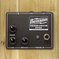 Benson Amps Germanium Fuzz Black