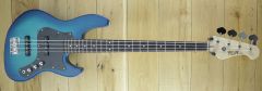 FGN Boundary Mighty Jazz 4 String Bass Transparent Blue Sunburst C220791