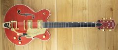 Gretsch G6620TFM Players Edition Nashville, Flame Maple Orange Stain JT23062386