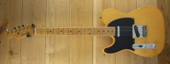 Fender Custom Shop Paul Waller Masterbuilt 53 Tele Relic Buttercotch Blonde Left handed R126921