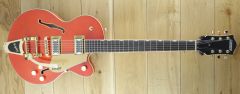 Gretsch G5655TG Electromatic Center Block Jr with Bigsby, Orange Stain CYGC21081299