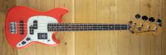 Fender Player II Mustang PJ Bass Rosewood Coral Red MX24074714