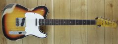 Fender Custom Shop 65 Tele Custom Heavy Relic, Chocolate 3 Tone Sunburst CZ558932