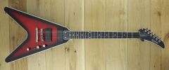 Epiphone Dave Mustaine Prophecy Flying V Figured Aged Dark Redburst 23011520217 