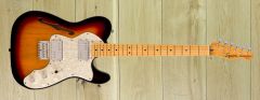 Squier Classic Vibe 70 Tele Thinline Maple 3 Tone Sunburst