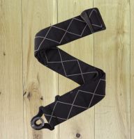 D'Addario Auto Lock Guitar Strap Black Padded Diamond