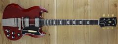 Gibson Custom Murphy Lab 1964 SG Standard With Maestro Vibrola Faded Cherry Heavy Aged 007132