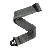 D'Addario Auto Lock Guitar Strap Metal Grey