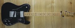 Fender Vintera 70s Telecaster Custom Maple Fingerboard, Black  MX21118371