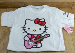 Fender Hello Kitty T Shirt White Large