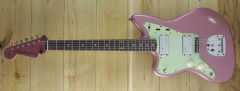 Fender Custom Shop Dealer Select CuNiFe Wide Range Jazzmaster Relic, Burgundy Mist, Left Handed R118687