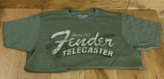 Fender 1951 Tele T-Shirt Military Heather Green Medium