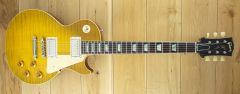 Gibson Custom Made to Measure 59 Les Paul VOS Handpicked Top Green Lemon Fade 932452