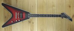 Epiphone Dave Mustaine Prophecy Flying V Figured Aged Dark Redburst 22121527719