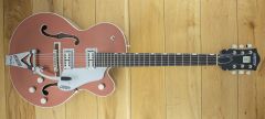 Gretsch G6118T Players Edition Anniversary Two-Tone Copper Metallic/Sahara Metallic JT23072514