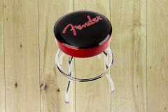 Fender 30" Barstool Black Red Logo