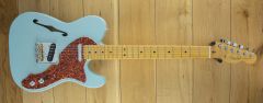 Fender Limited Edition American Professional II Tele Thinline Maple Transparent Daphne Blue US23121147