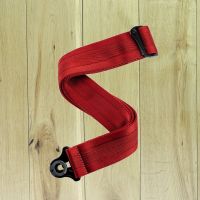 D'Addario Auto Lock Guitar Strap Blood Red