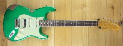 Fender Custom Shop 67 Strat HSS Heavy Relic, Lime Green Sparkle CZ562336