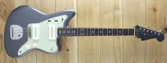Fender Custom Shop 61 Jazzmaster Deluxe Closet Classic, Charcoal Frost Metallic R118355