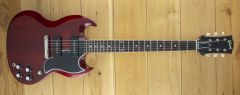 Gibson Custom 1963 SG Special Reissue Lightning Bar VOS Cherry Red 304553