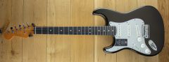 Fender American Ultra II Strat Ebony Texas Tea Left Handed US240038441