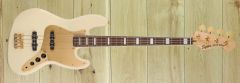 Squier 40th Anniversary Jazz Bass®, Gold Edition, Olympic White 