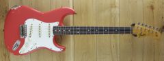 Fender Custom Shop Ltd Run 64 Strat Relic Fiesta Red CZ560380