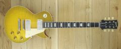Gibson Custom Murphy Lab 59 Les Paul Standard Light Aged Handpicked Top, Green Lemon Fade 931691