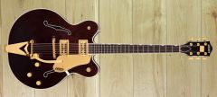 Gretsch G6122TG Players Edition Country Gentleman® Hollow Body with String-Thru Bigsby® and Gold Hardware, Ebony Fingerboard, Walnut Stain ~ Due January '22