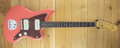 Fender Custom Shop 62 Jazzmaster Journeyman Relic Super Faded Fiesta Red CZ573246