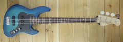 FGN Boundary Mighty Jazz 4 String Bass Transparent Blue Sunburst C220797