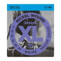 Daddario EXL115 Blues/Jazz Rock 11~49 (10 Sets)